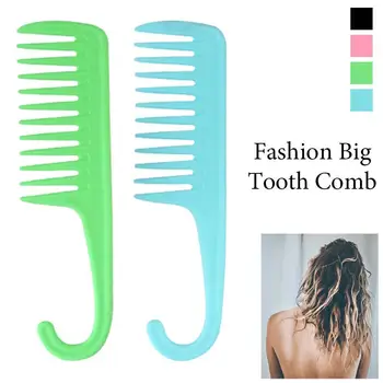 

Large Wide Tooth Combs With Curved Hook Brushes 4 Candy Hairdressing Teeth Big Styling Reduce Hair Comb Tools Salon Loss Co T5I7