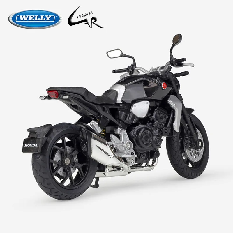 Welly 1:18 2018 Honda CNR650F красный CB1000R черный литой ралли масштабная модель автомобиля