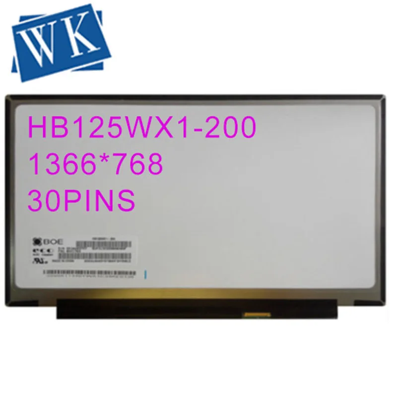 ЖК матрица 12 5 дюйма для планшетов Lenovo X240 K2450 1366x768 30PIN|ЖК-экран ноутбуков| |