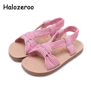 

Summer New Kids Beach Sandals Children Princess Sandals Baby Girls Sport Sandals Toddler Fashion Brand Flats Pink Slip On Shoes