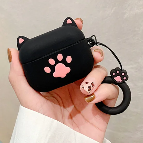 05 Защитный чехол для AirPods Pro, милый ТПУ чехол, наушники для Apple Airpods 3, Bluetooth, чехол для наушников s Toys, полное покрытие с кольцом - Цвет: 05