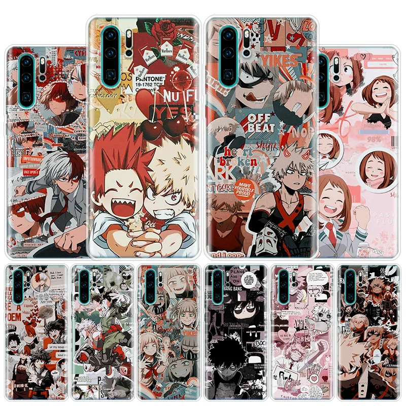 My Hero Academia Manga Cover Phone Case For Huawei Y5 Y6 Y7 Y9S P Smart Z 2019 Honor 10 Lite 9 20 9X 8S 8X 8A Pro 7A 7X Coque | Мобильные