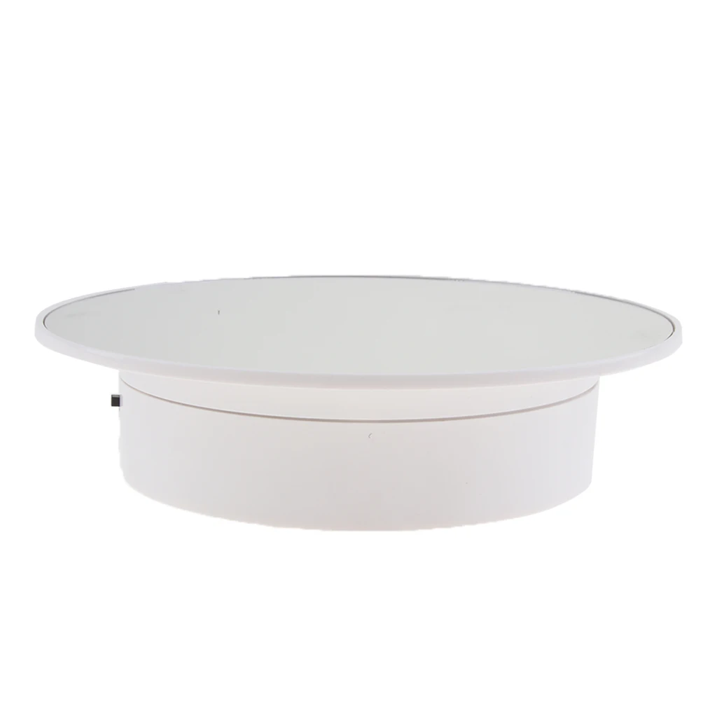 360° Rotatable Turntable Jewelry Phone Display Stand USB/ Battery Operated