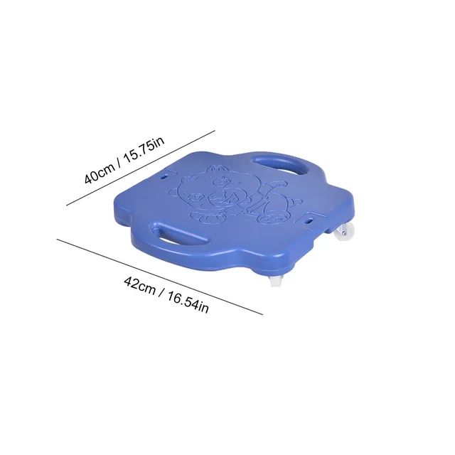 Baby Outdoor Sports Scooter Board Sensory Balance Car Four-wheel With Handles Plastic Gym For Kids Early Education 6