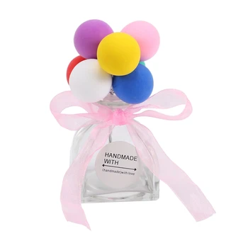 

Car Confession Balloon Decoration Car Perfume Seat Colorful Cartoon Cute Creative Glass Bottle Car Decorations