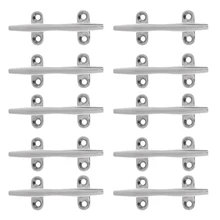 Упаковка из 10 шт. лодочная пристань зажимы 4 дюйма, 10 мм Open Base-Heavy Duty 316 Нержавеющая сталь