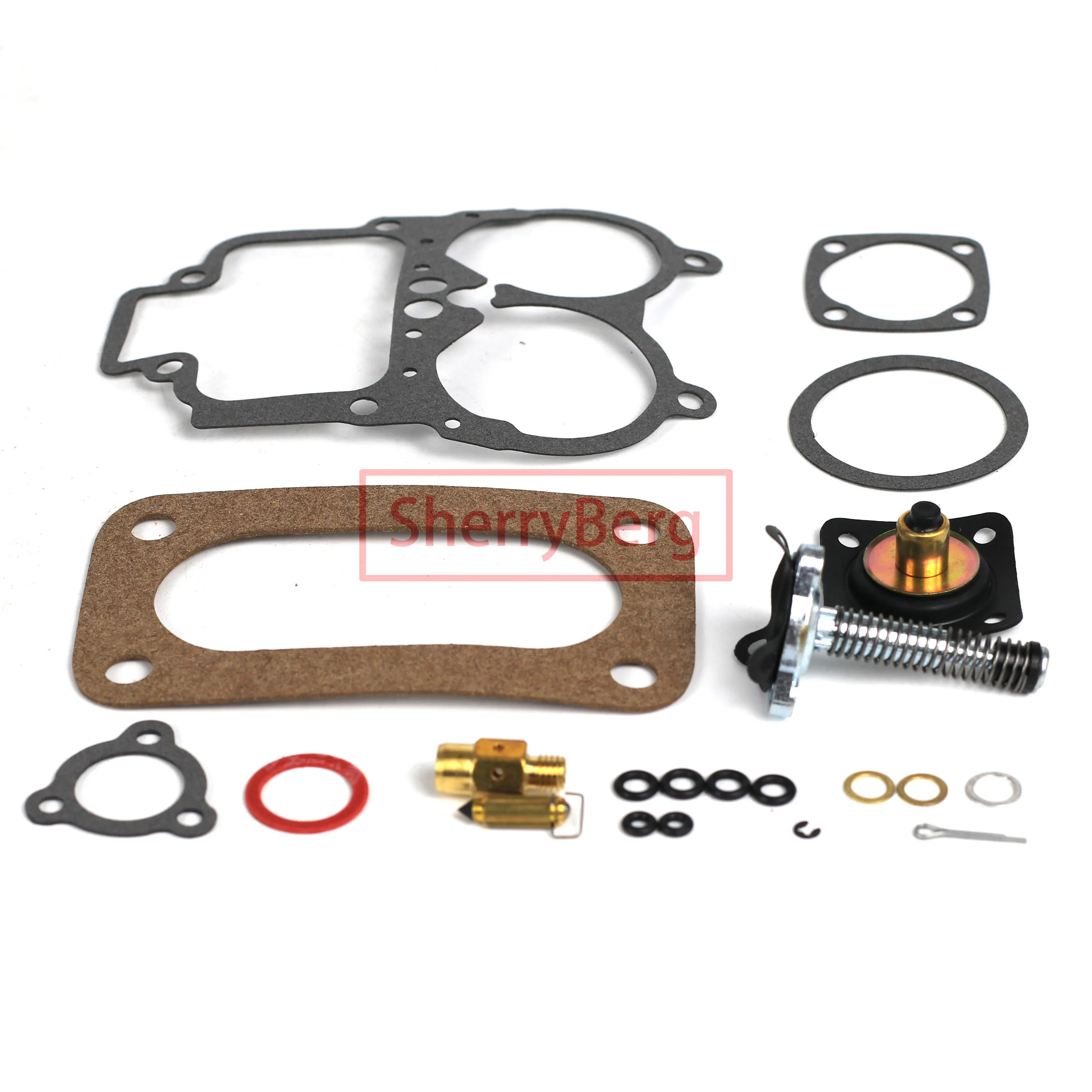 SherryBerg Kit di riparazione Tune-up per EMPI FAJS Weber 32/36 DGAV DGEV DGV DGES Servizio carburatore Carburador Guarnizione di riparazione Ricostruzione - Image 2