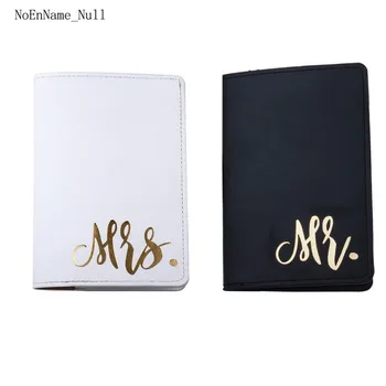 

Mr Mrs Married Wedding Honeymoon Passport Cover Holder Case Organizer ID Card Travel Protector Organizer