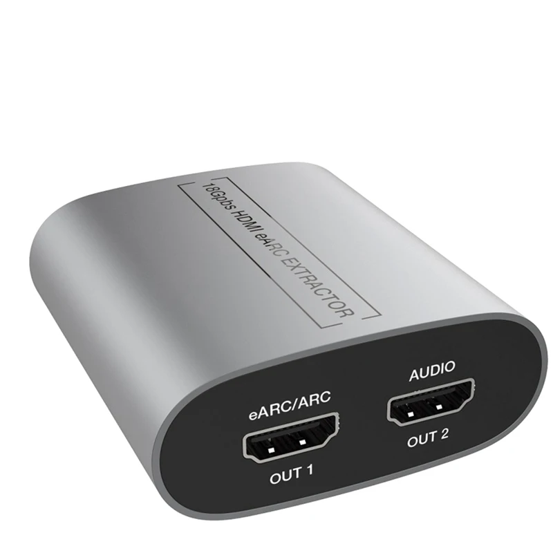 分配器・切替器 4K HDMI ARC/eARC TV Adapter 2x1 4K 120Hz HDMI Switch eARC Audio Extractor ARC & Optical