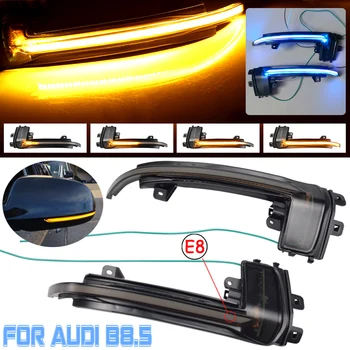 

LED Dynamic Turn Signal Blinker Side Rear-View Mirror Indicator Light For Audi A4 A5 B8.5 B8 RS5 RS3 A3 8P S5 RS4 A6 Q3 A8 8K