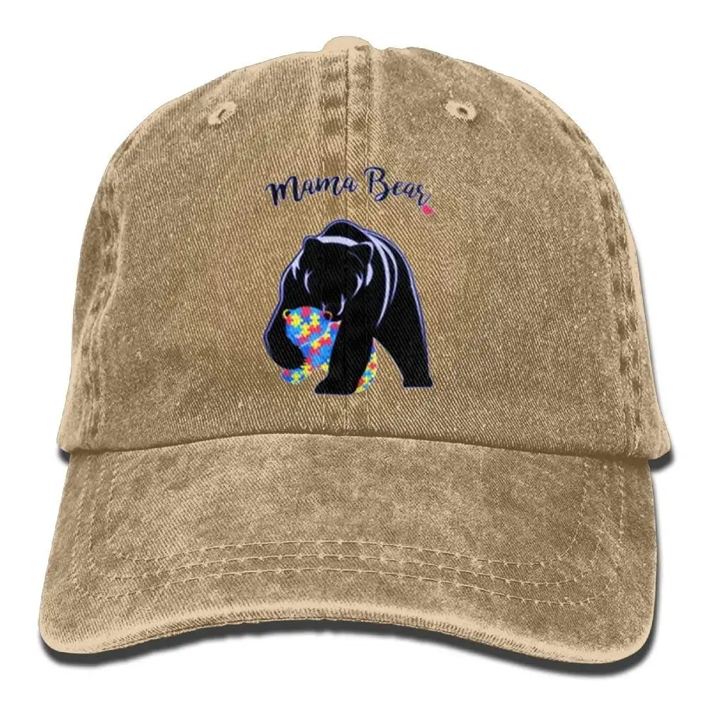 Информации о проблеме аутизма I Love Mama джинсовый комбинезон на бретелях с изображением медвежонка шляпа Регулируемый Мужской Surf Бейсбол Кепки