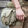 Sac tactique Molle imperméable pour hommes, sac de taille militaire pour jeu de guerre en plein air, armée, EDC, accessoires de chasse et de cyclisme ► Photo 2/6