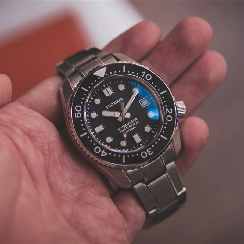 Proxima 高級機械式時計sbdx001,メンズ腕時計,カジュアル,ビジネス 