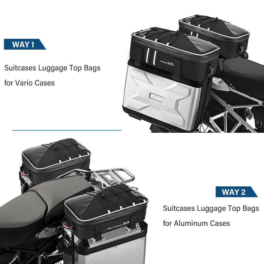 Box Panniers Top Bag Case Luggage Bags 
