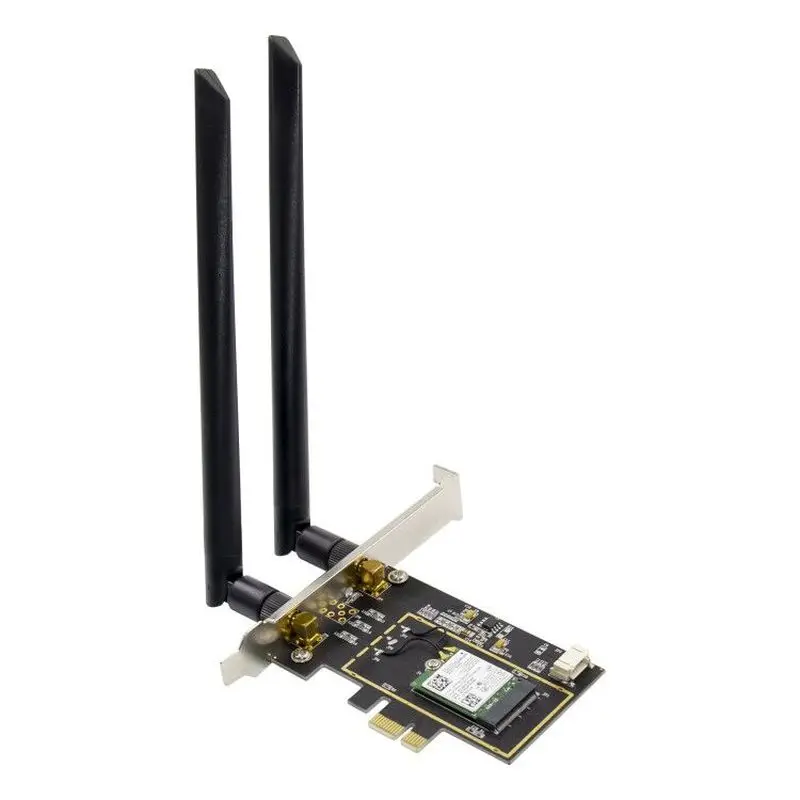 Двухдиапазонный Wifi чип для антенны Intel 7260 867 Мбит/с Mini Pcie 2 4G/ 5G сетевой