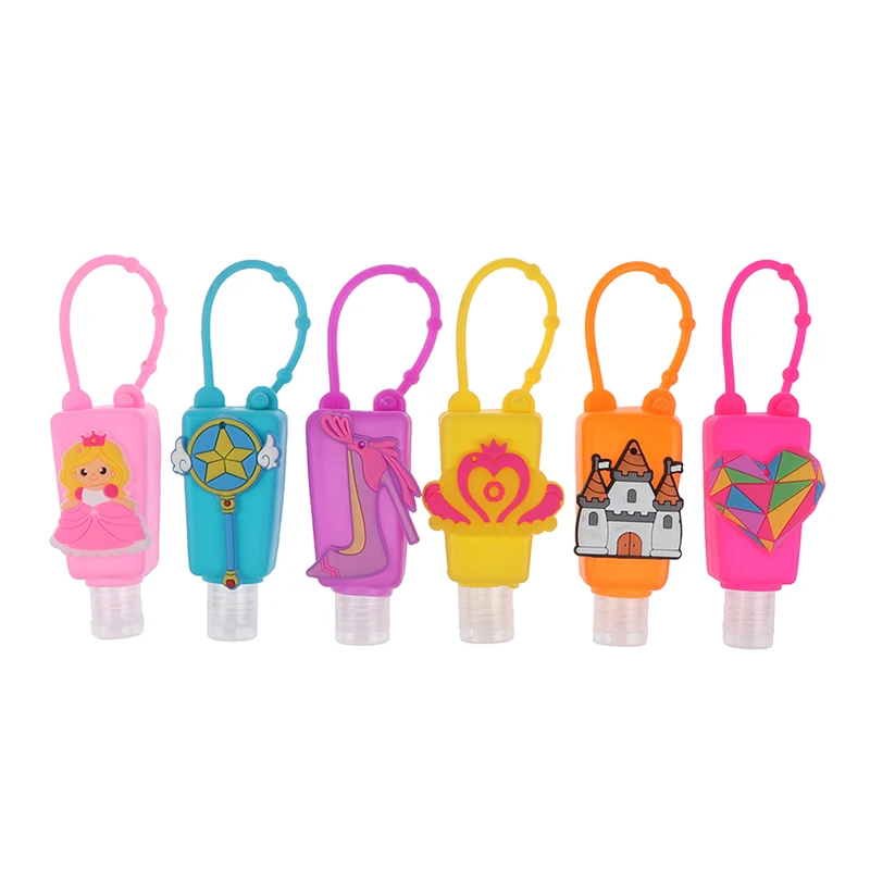 New 1PC Cute Cartoon Waterless Silicone Bath Body Works Hand Sanitizer Pocketable Antibacterial Holder With Empty Bottle New 1PC Cute Cartoon Waterless Silicone Bath Body Works Hand Sanitizer Pocketable Antibacterial Holder With Empty Bottle