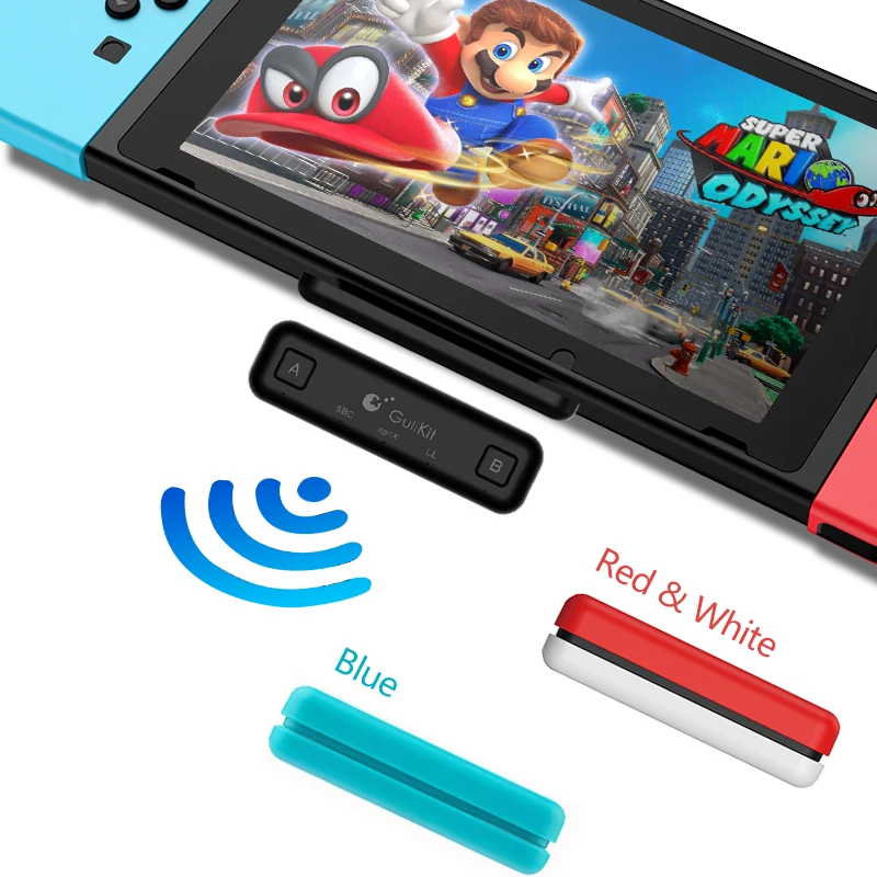 

Route Air Bluetooth Wireless Audio Transmitter USB Type C Transceiver w/APTX Low Latency Adapter Nintend Switch/Switch Lite/ PS4