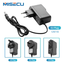 AC100V-240V/DC12V 1A Выход Мощность адаптер переменного тока, 50/60 Гц, стены Зарядное устройство DC 5,5 мм x 2,1 мм/EU/AU/UK/US вилка для видеонаблюдения Камера