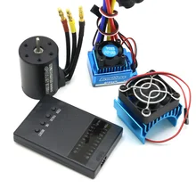 RC Motor 3650 3100KV / 3900KV / 4300KV / 5200KV Bürstenlosen Motor & 45A 60A 80A 120A ESC Combo Set für 1:10 RC Auto RC Boot Teil