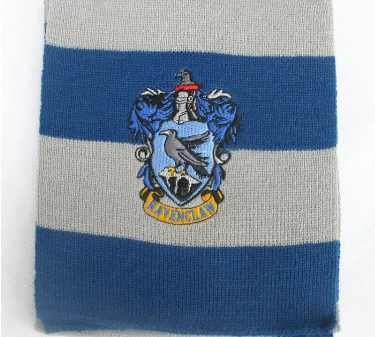 Осенне-зимние шарфы "Поттер" косплей Слизерин/Ravencla Шарф детский костюм косплей подарок на день Гермиона Малфоя аксессуары