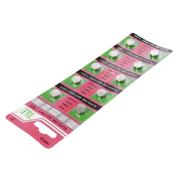 

10PCS Alkaline Batteries AG2 1.5V G2 396A LR726 SR726W GP397 1164SO SR59W SR726 Coin Button Cell Watch Toys Clocks L41F