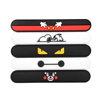 

4Pcs/Set Car Stickers Door Bumper Lovely Creative Cartoon Open Strip Anti-collision Scratch-resistant Decoration Car-styling New