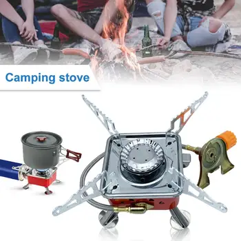 

Gas Stove Camping Stove Folding Furnace Outdoor Stove Picnic Cooking Gas Burners Backpacking Furnace 30MP02