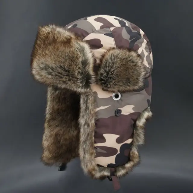 military trapper hat