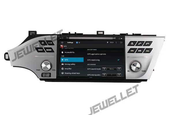 Четырехъядерный 1024*600 HD экран Android 9,0 автомобильный DVD gps радио навигация для Toyota Avalon 2013- с 4G/Wifi, DVR OBD 1080P