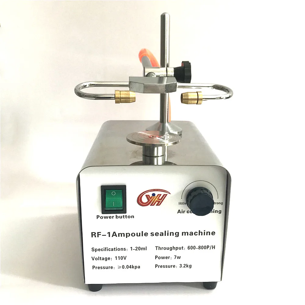 US $310.00 Ampoule Sealer Hot Welding Machine Glass Bottle Wire Drawing Fusing Machine Manual Desktop Sealing Machine For Ampoule 110V220V