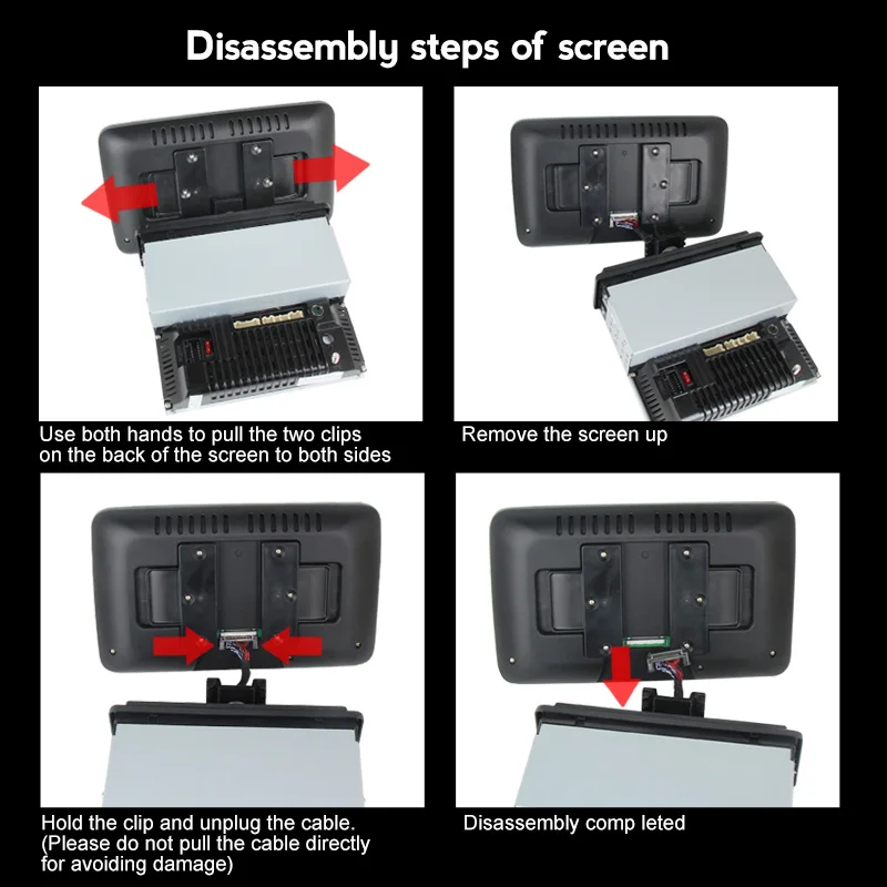 Универсальный автомобильный DVD проигрыватель HD 1DIN Android 8 дюймов GPS навигация