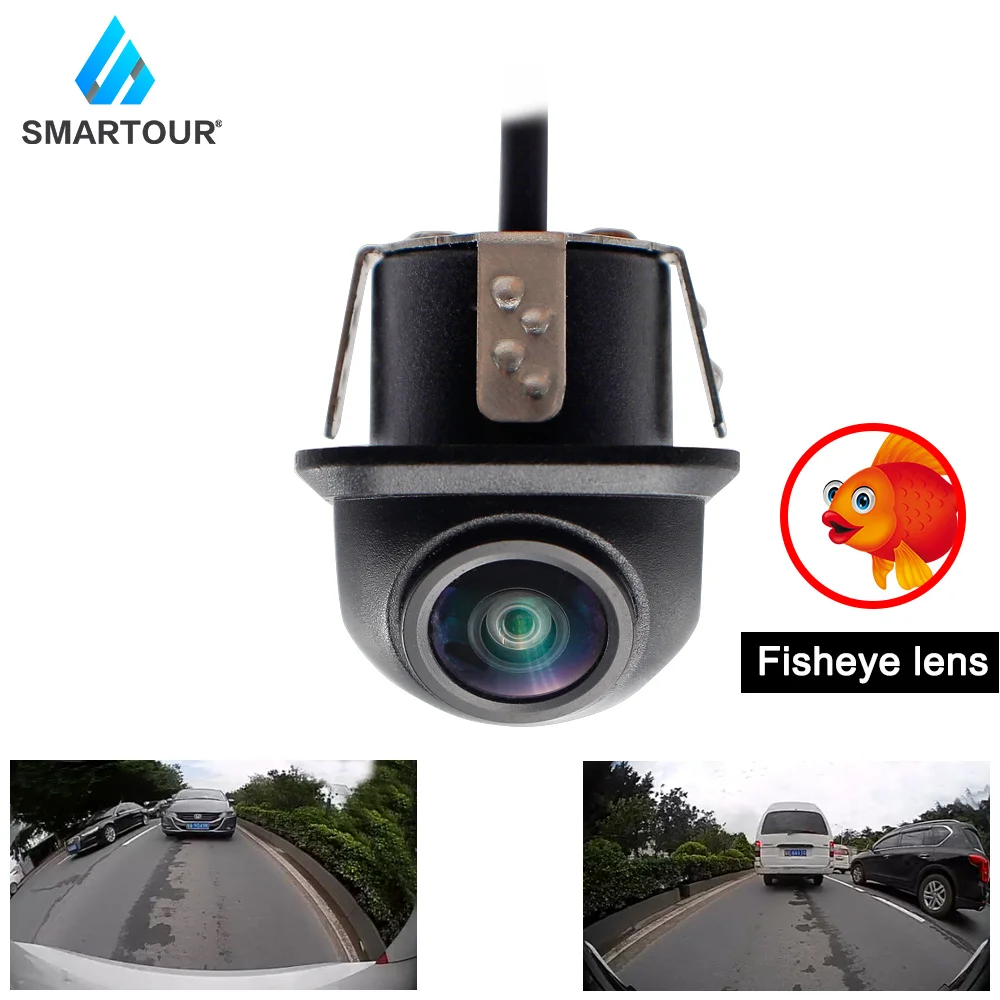 Smartour HD 1080P Vehicle Rear View Camera Car Reverse Black Fisheye Lens Night Vision Waterproof Universal | Автомобили и