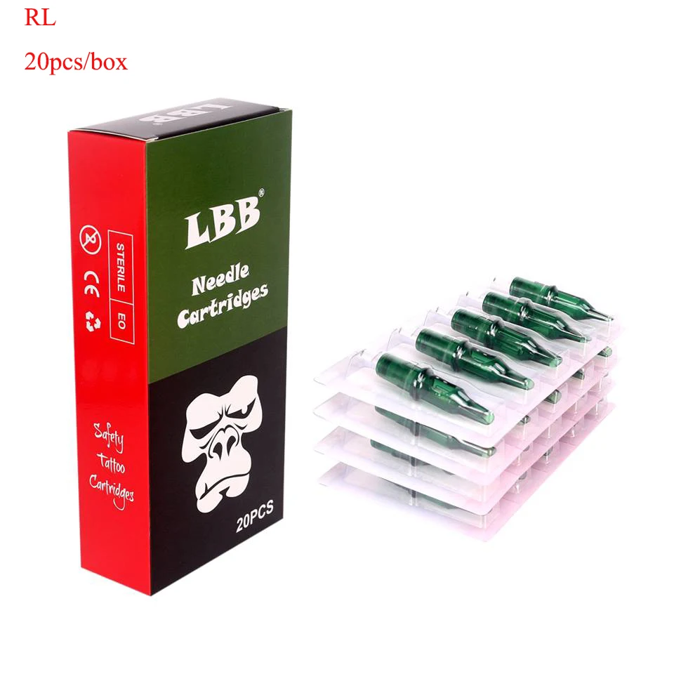 20 шт. картриджи-иглы для татуажа бровей 3RL/5RL/7RL/9RL/11RL/14RL | Красота и здоровье