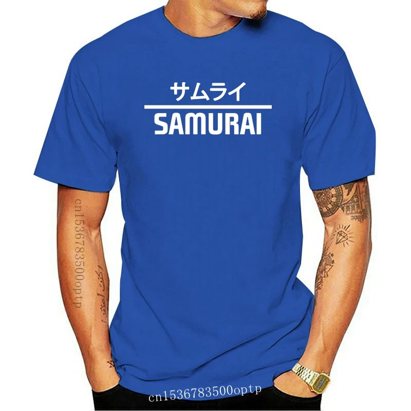 New Samurai Japan Katana T Shirt Crew Neck Pictures Famous Spring Autumn Cotton Breathable Custom |