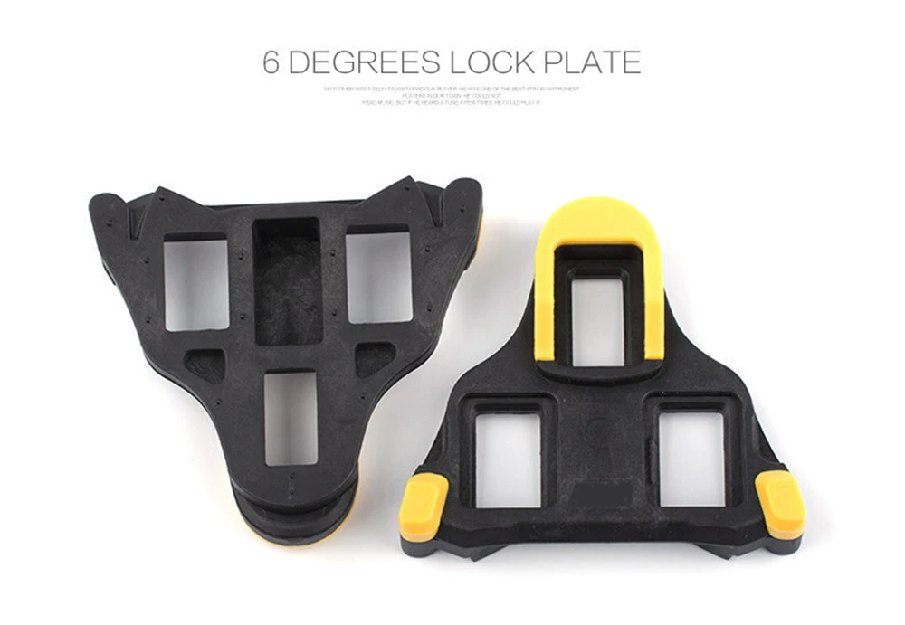 1pair Bicycle Self-locking Pedal Set Red Yellow Road Bike Pedal Cleats For Shimano SPD-SL SM-SH11 2pcs Bike Accessories BC0182 (10)