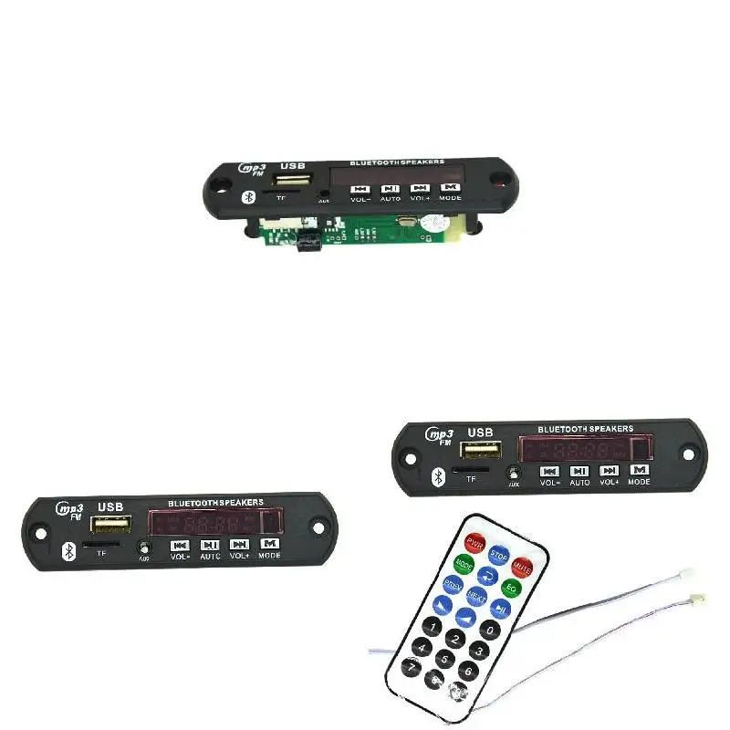 Беспроводной Bluetooth 12 в MP3 WMA декодер плата аудио модуль TF USB радио для автомобиля NJ88