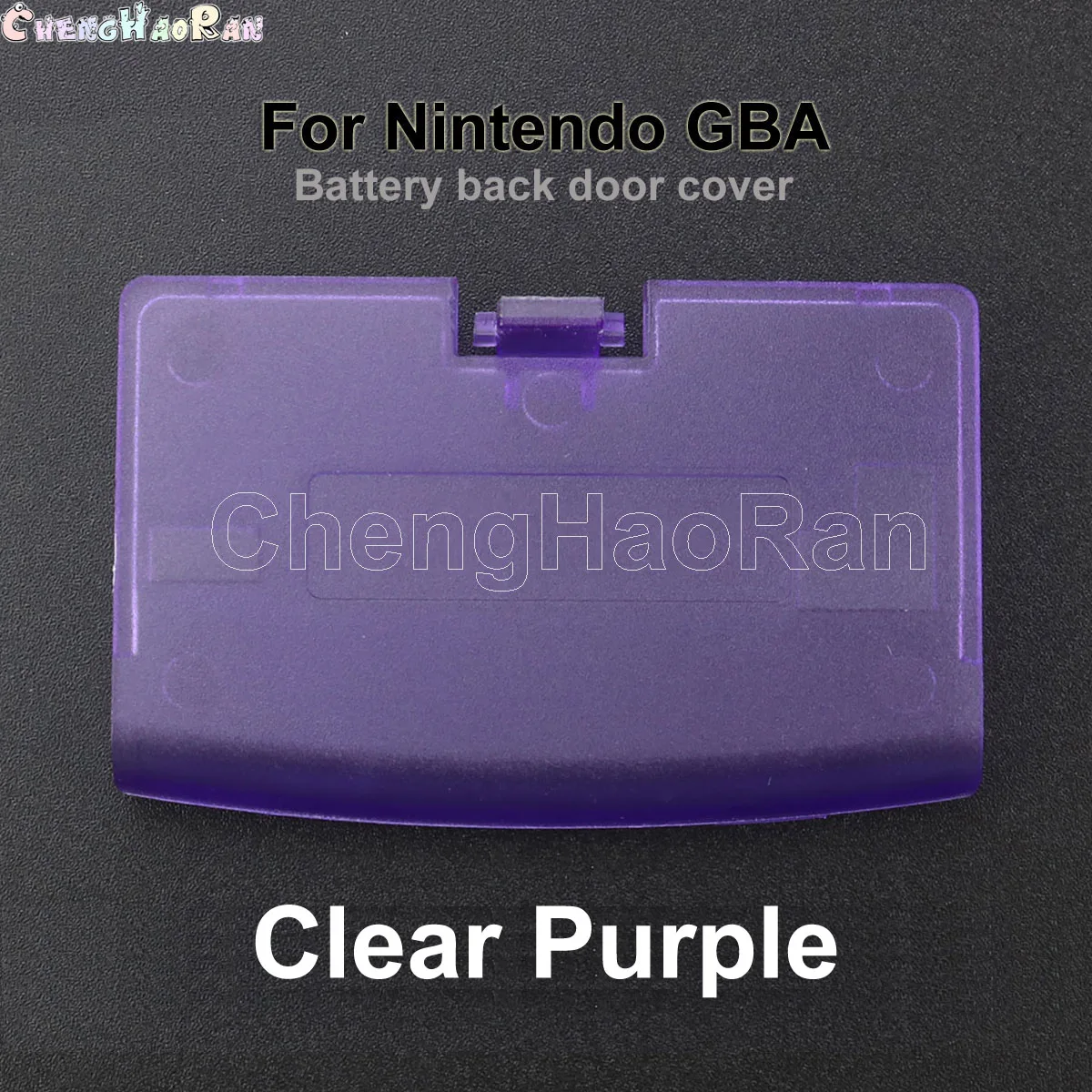Batteriedeckel Clear Purple Für Game Boy Advance ? Produktbild-Vorschau 3