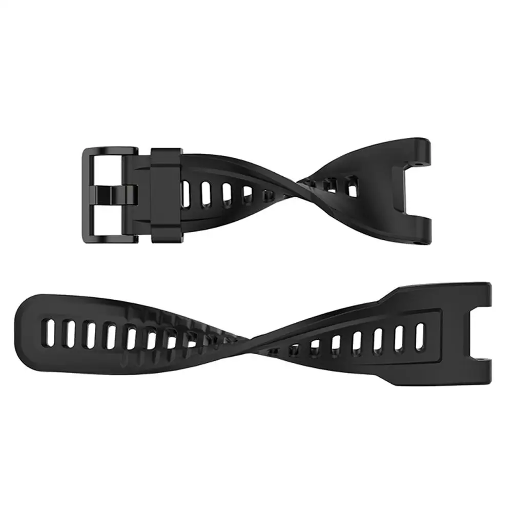 Replacement Watch Band Soft Breathable Silicone Wristband Adjustable Sports Watch Strap For Amazfit T-Rex Smart Bracelet