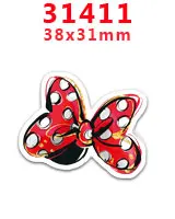 31411 Кабошоны 30 шт мультфильм плоское украшение из смолы pr 30693 - Цвет: 31411