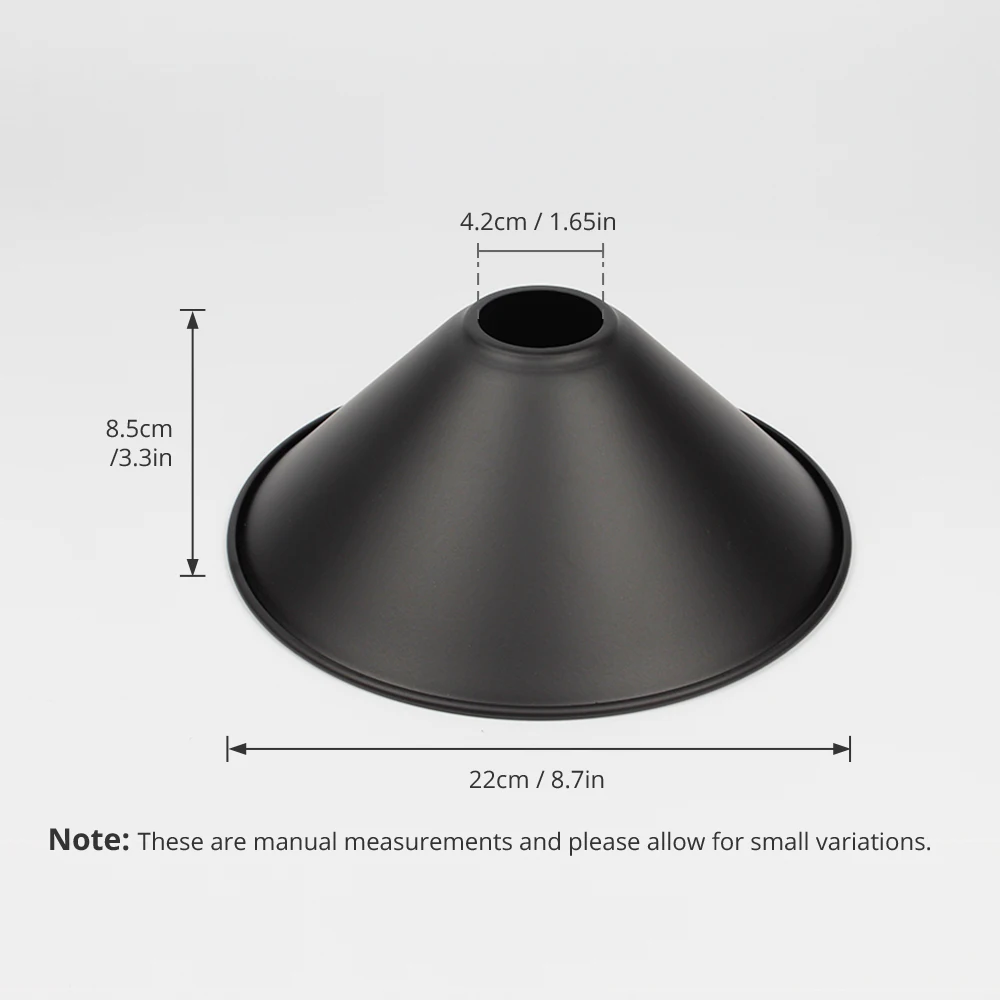 Настенный абажур подвесной светильник лампа с защитой от ржавчины металлическая