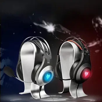 

Wired Gaming Headset E-sports Eating Chicken Gaming Headphones Listening Earphones Subwoofer Wired Headset With Microphone