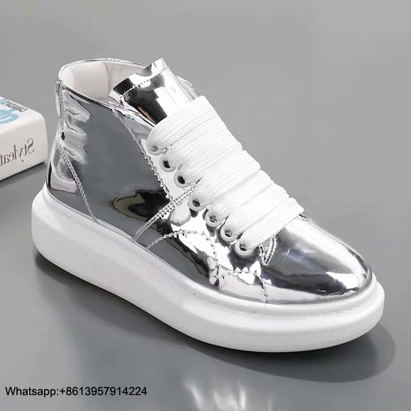 Кроссовки; женская обувь на платформе; женская обувь на шнуровке; chaussures femme; обувь из лакированной кожи с круглым носком; sapato feminino; кроссовки на толстой подошве