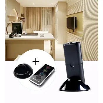 

4 in 1 Advanced Wireless Key Finder Remote Key Locator Phone Wallets Anti-Lost with Torch function 4 receivers and 1 dock J6PB