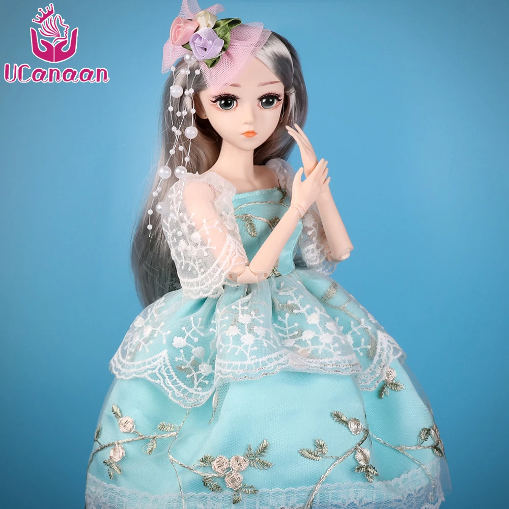 Девушка кукла BJD кукла 1/4 SD куклы 18 дюймов 18 шаровая шарнирная кукла - Цвет: Style 04