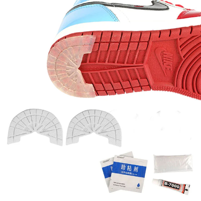 1pair Shoes Wearresistant Sole Protector Sneakers Outsole Rubber Soles