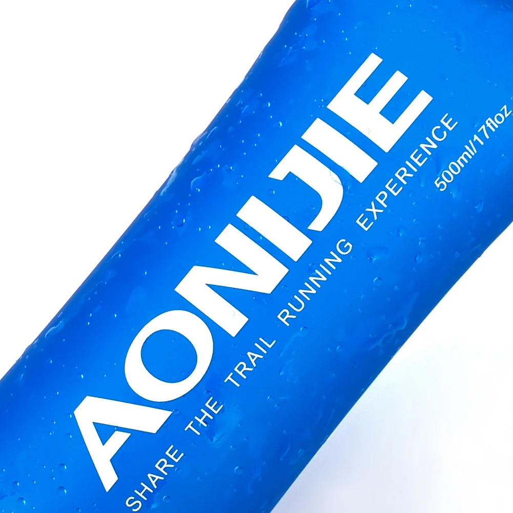 AONIJIE гидратационная упаковка мягкая колба Складная складная бутылка для воды 250 мл 500 мл ТПУ бесплатно для бега поясная сумка жилет SD09 SD10