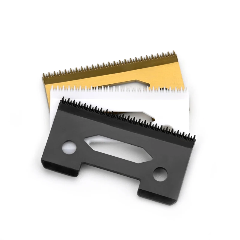 2/10 2-hole stagger-tooth Ceramic movable blade for cordless clipper Replaceable blade