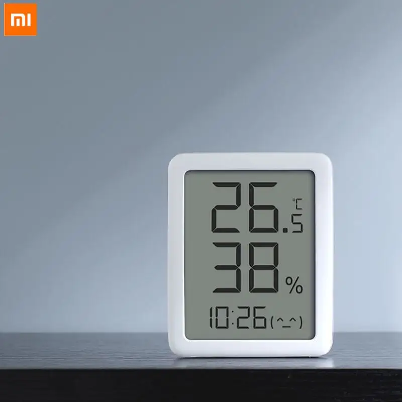 Xiaomi mijia Miaomiaoce-pantalla LCD e-ink, termómetro Digital grande, higrómetro, Sensor de temperatura y humedad