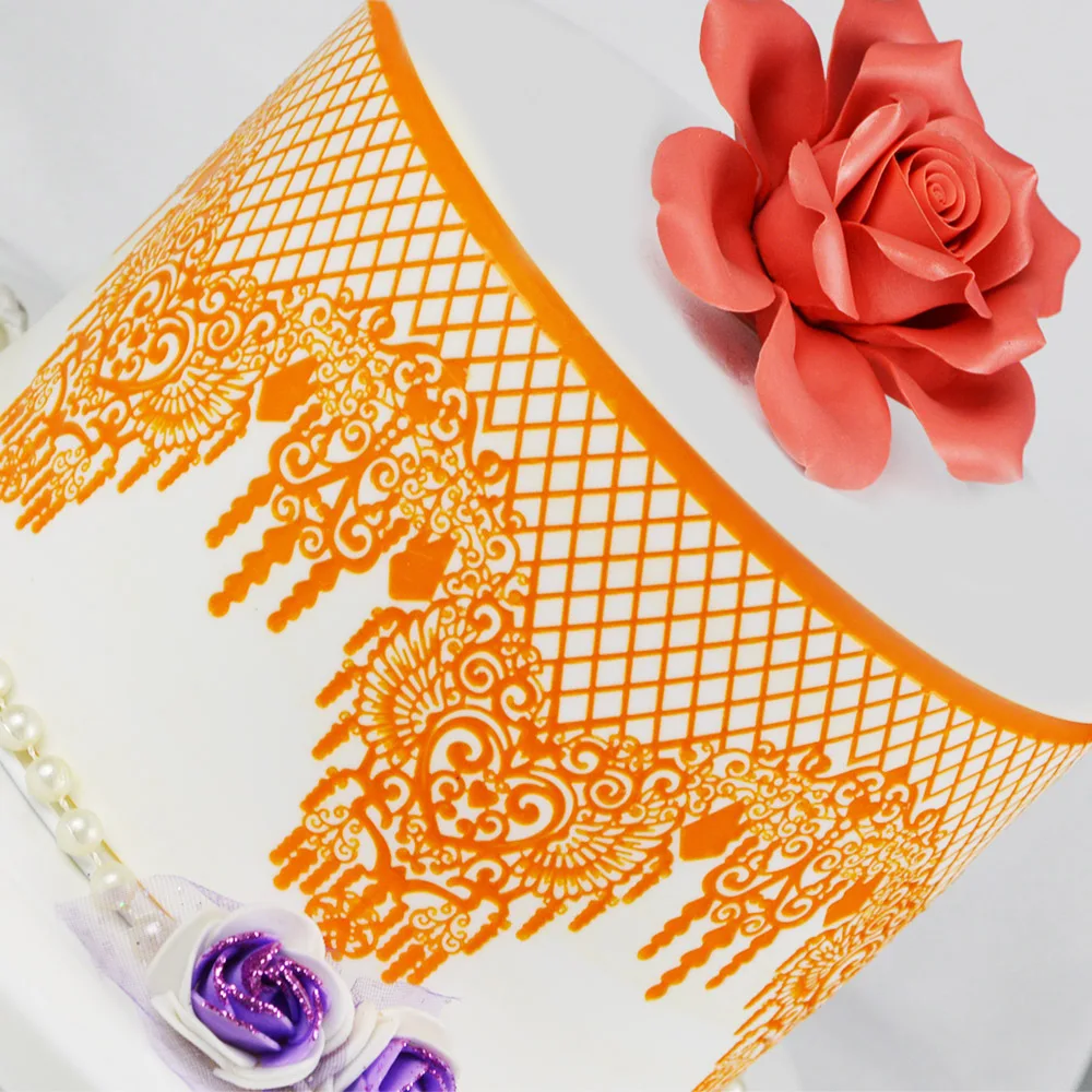 New Small-size Crown Lace Mat Fondant Cake Silicone Mold Decorating Tools Birthday Wedding Decoration DIY Baking | Дом и сад