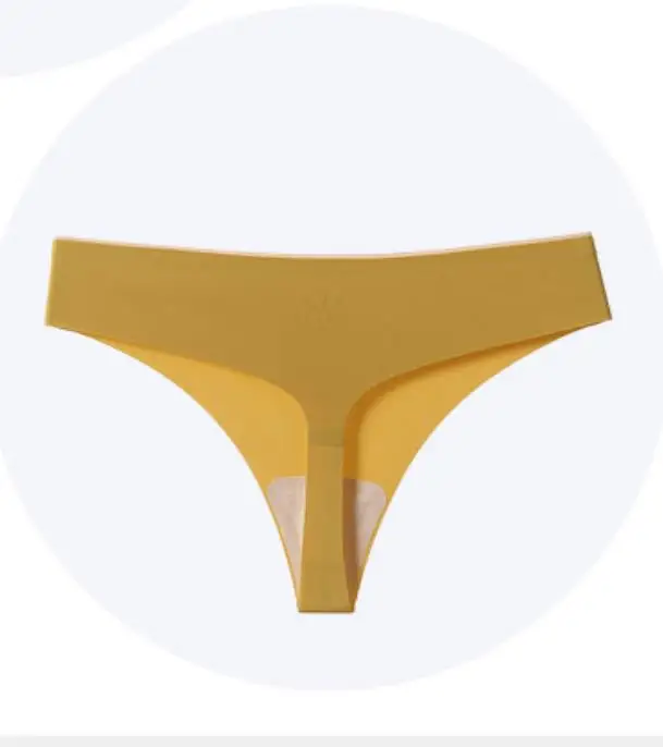 3pcs Xiaomi Sexy Woman Underwear G-string Seamless Silk Panties Mulberry Silk Thongs Female Underpants Lady Sports T-back Briefs 